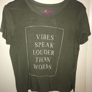 American eagle graphic tee!!